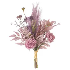 WillingYou フェイクフラワー 造花 1束入り ブーケ 花束 前撮り 現代 シンプル 家の装飾 ギフト ピンク