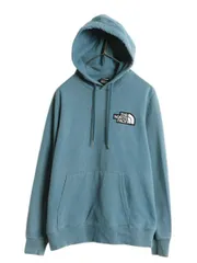 【お得なクーポン配布中!】 US企画 ノースフェイス スウェット フード パーカー レディース М 古着 The North Face プルオーバー トレーナー 裏起毛 サガラ ワッペン