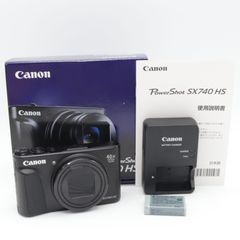 【新品級】Canon コンパクトデジタルカメラ PowerShot SX740 HS ブラック #1447