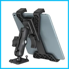 【新着商品】ipadホルダー 穴開け式 【6-11.5インチ】 ipad/ipad 車載 mini/ipad air/ipad pro/fire hd タブレットホルダー 10などに対応 トラック/壁/卓上用 タブレットスタンドのサムネイル
