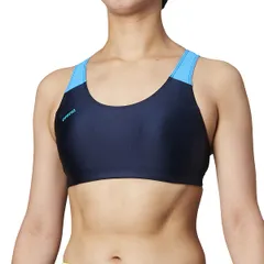 arena(アリーナ) 競泳水着 トレーニング用レディース ブラトップ Sサイズ FSA-0651W [ネイビー×ブルー(NVBU)] [FSA-0651W] [S]