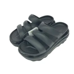 crocs クロックス サンダル メガクラッシュトリプルストラップ 表記サイズ:M6/W8     ブラック レディース / 240001161957