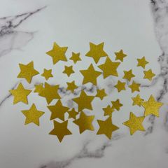 クラフトパンチ　星　金色