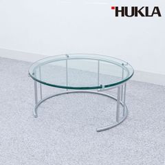 【中古品】HUKLA フクラ TMRB センター ロー テーブル ガラス天板 定価13万【配送要確認】