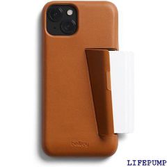 Bellroy Phone Case – 3 Card iPhone 15 Plus用 レザーのiPhoneケース スマホウォレット - Terracotta 1656
