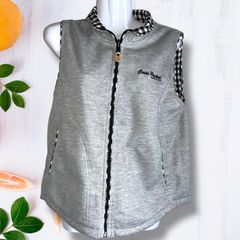 2325　Crass Pocket　ベスト　リバーシブル　フルジップ　ポケット4　レディース　【M】