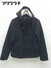 ■ RAGEBLUE レイジブルー ジップアップ 長袖 ダッフルコート サイズM ブラック メンズ 【中古】 【1002801405809】のサムネイル
