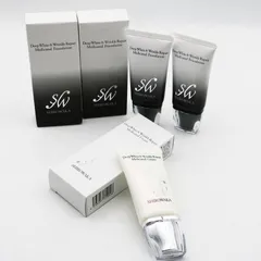 未使用 シロワカ ディープホワイト＆リンクルリペア メディケイティッドファンデーション 2個 / クリーム セット CR7-02-64-05