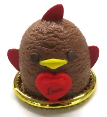 【中古】キーホルダー バレンタインぴよりん 「ぴよりん ミニチュアマスコット2」