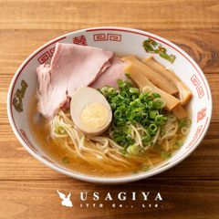 牛骨ラーメン 牛骨スープ ラーメン らーめん 生麺 製麺所 ストレート麺 塩味 塩ラーメン 具無し 具別売り 4食セット 【snc00010171】