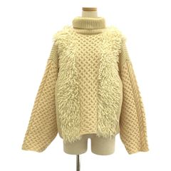 HYKE - HYKE / ハイク | 2019AW | COMMAND SWEATER ロング ニットポンチョ | F | カーキ | レディース HYKE - HYKE / ハイク | 2019AW | COMMAND SWEATER ロング