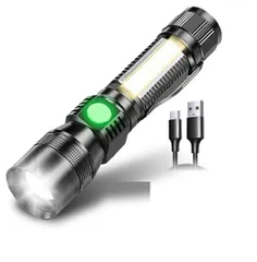 作業灯 LED ワークライト ブラックライト機能付き 充電式 夜間作業 マグネット 自立 懐中電灯 携帯 点検 キャンプ tec-16lmlight