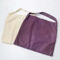 アーツアンドサイエンス ARTS&SCIENCE 染色加工 ロゴ刻印入 レザーショルダーバッグ /パープル 紫【2400013824484】のサムネイル