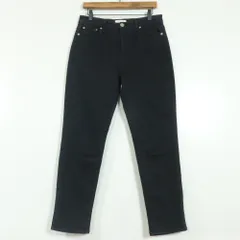 23区DENIM★クロップドデニム　シンプルカジュアルで重宝♪　大きいサイズ46　黒系　z13905