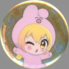 【中古】バッジ・ピンズ うさぎさんの着ぐるみ(ウィンク) 缶バッジ 「P丸様。」