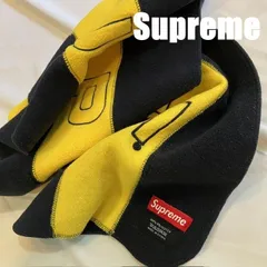 希少　美品　正規品　Supreme ロゴデザインマフラー 黒 イタリア製 2025年最新】supreme マフラーの人気アイテム - メルカリ