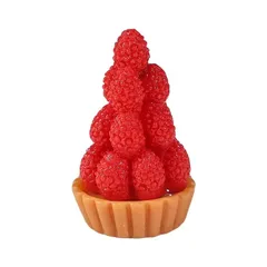 ミニチュアドールハウス用 いちごタルト 苺タルト 1点 フード 食品 ミニチュア 苺 イチゴ いちご タルト