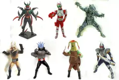 【中古】トレーディングフィギュア 全7種セット 「HG 仮面ライダー27 仮面ライダーブレイド 運命のカード編」