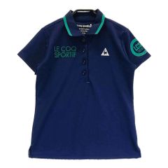 サイズ：M DESCENTE GOLF デサントゴルフ 半袖ポロシャツ 総柄