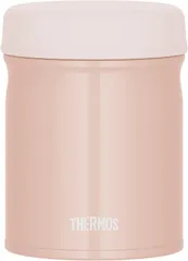 【食洗機対応モデル】 サーモス 真空断熱スープジャー 400ml ベージュピンク 全パーツ食洗機OK 保温保冷 お手入れ簡単 口当たりがやさしい丸口設計 JEB-400 BEP