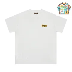 【今日WTO】Drew House スマイル風船グラフィック T シャツ トップバージョン-YE30