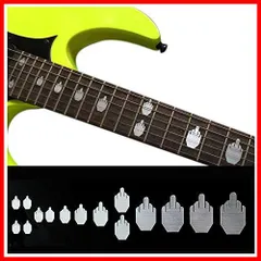 メタリカ James Hetfield/Middle Finger/ギター・ベース 指板 ポジションマークステッカー