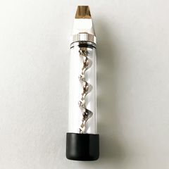 ガラスパイプ ７パイプ 型 シルバー セブンパイプ 型 シャグ 喫煙