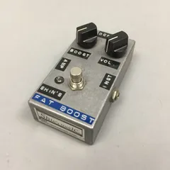 Fat Boost V1改9v↔︎18v切り替えsw付きハンドメイドエフェクター