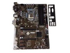3点セット　msi Z170-S01　i7-6700K　DDR4 （8GB×2） LGA 1151 MSI Z170A GAMING M7 Motherboard DDR4 USB -C USB 2.0
