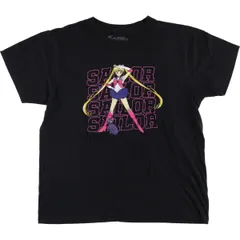 古着 SAILOR MOON 美少女戦士セーラームーン 月野うさぎ アニメ キャラクタープリントTシャツ メンズL相当/eaa578367