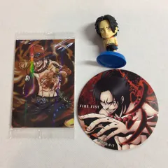 ワンピース エース カード フィギュア ステッカー セット