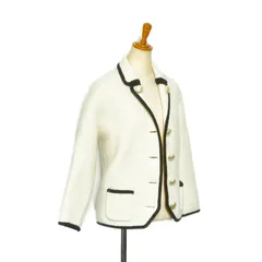 ルイ ヴィトン ジャケット ウールジャケット ホワイト ブラック ウール レディース LOUIS VUITTON【1-0105385】のサムネイル