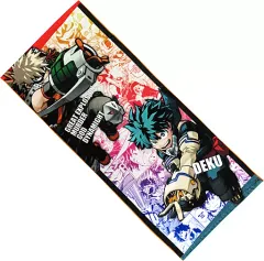 【中古】雑貨 デク＆大・爆・殺・神ダイナマイト(緑谷出久＆爆豪勝己) フルカラーフェイスタオル 英語コマVer. 「僕のヒーローアカデミア展 DRAWING SMASH」