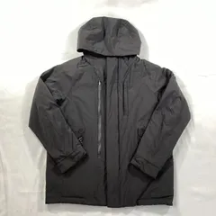 nano universe ナノユニバース Nishikawa Down 西川ダウン ブルゾン ブラック ポリエステル ナイロン 止水ジップ サイズS