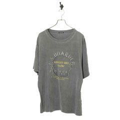 USED U.S.BOARDER PRINTED T-SHIRT/XL