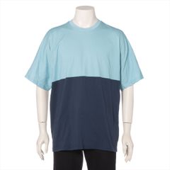 Supreme シュプリーム コットン Tシャツ メンズ M ブルー×ネイビー