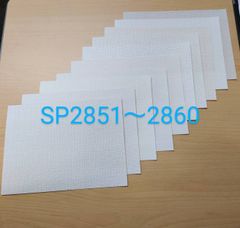 【のり付き】サンゲツ SPクロスセット【SP2851〜2860】（15×20.5㎝ｻｲｽﾞ）10枚