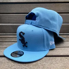 USA仕様 9FIFTY ニューエラ MLB シカゴ ホワイトソックス Whitesox スナップバックキャップ Essentials Sky Blue (950-206)