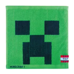 ケイカンパニー Minecraft ミニタオル クリーパー マイクラ プチタオル ジャガード織り ハンカチ 539108 
