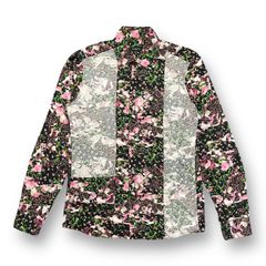 GIVENCHY ジバンシー 花柄 チェックシャツ L~XLサイズ相当 極美品 GIVENCHY ジバンシー 花柄 チェックシャツ L~XLサイズ相当 極美品