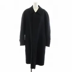 ニナリッチ NINA RICCI ステンカラーコート ロング丈 カシミヤ アウター 44 L 黒 ブラック /AN27のサムネイル