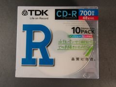 TDK  データ用 CD-R 700MB 48x対応 10枚
