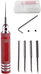 SAKIRABITO Chisel/Line Chisel Set (5 blades) for Plastic Models, Figures, and Hobbies.