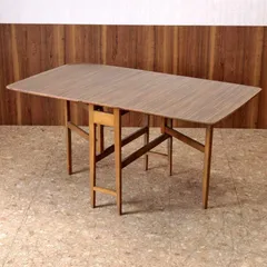 北欧　折り畳み　アンティーク　ゲートレッグテーブルセット　イギリス製　希少 イギリスから届いたアンティークのゲートレッグテーブル