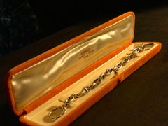 HERMES エルメス　シェーヌダンクル　筆記体ロゴ1970年代　PM18コマ