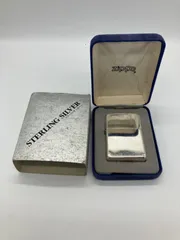 超激安通販[j-5] STERLING ZIPPO 2001年製 フラットトップレプリカ 喫煙具・ライター