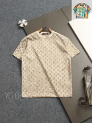 【今日特価】Louis Vuitton 25SS 1V フルプリントショート T-1