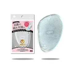 [アクティカ] 前ズレ防止 足裏の疲れ対策に 薄型タイプ マシュマロジェル つま先2mmタイプ クリア Free (クリア Free Size)