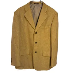 Z1482 H・L アシュ エル アンリ リュ シャピュイ テーラード ジャケット カーキ メンズ M