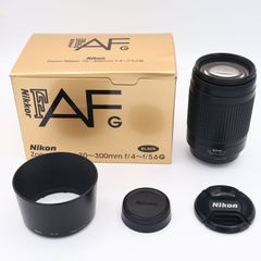 Nikon AF Zoom Nikkor 70-300mm F4-5.6G ブラック (VR無し)　#250422_9091361